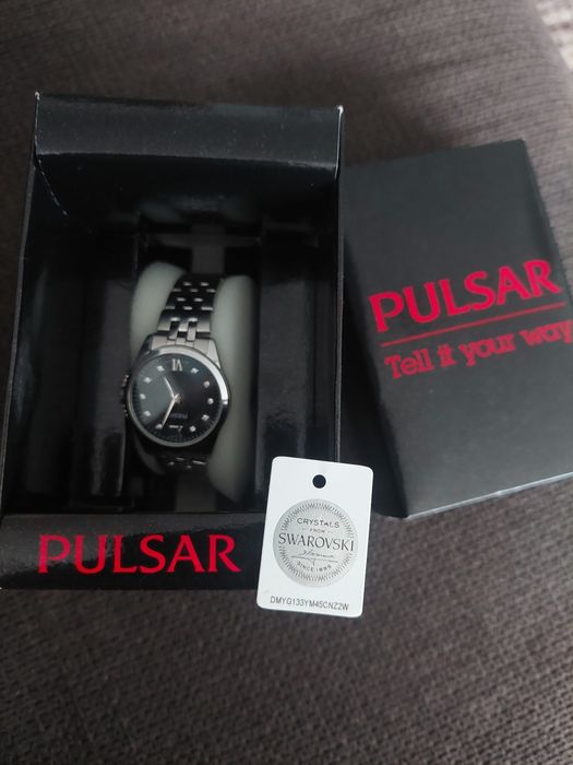 Ceas  de dama  PULSAR cu Swarovski
