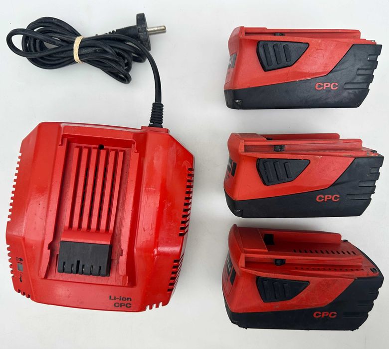 Hilti Сет - Акумулаторен ъглошлайф, перфоратор и винтоверт
