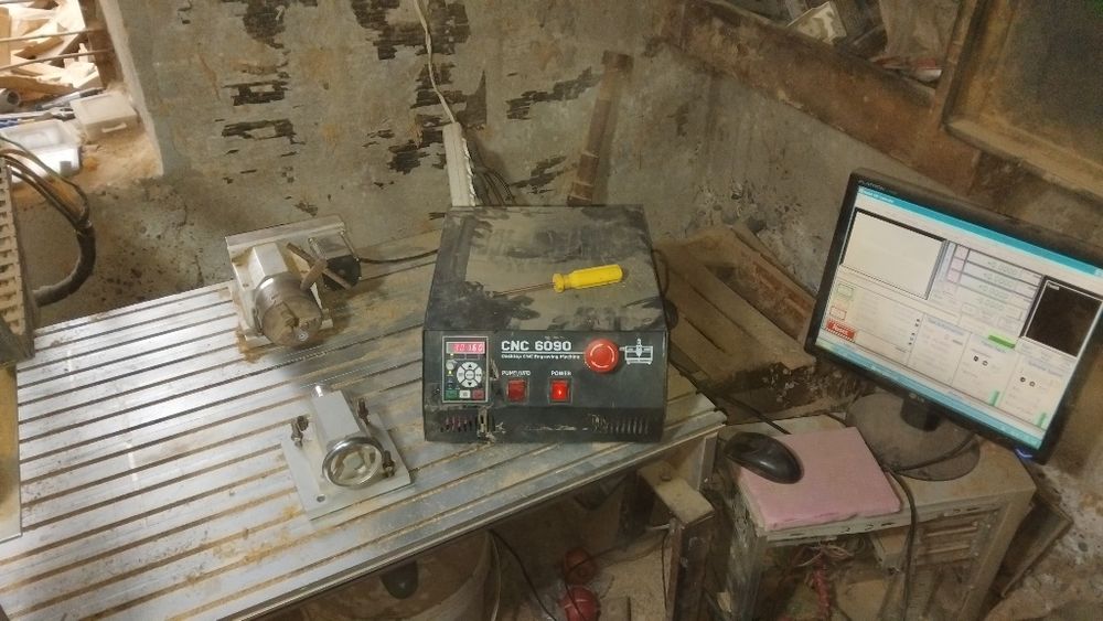Чпу. станок. ровер.  6090  мач4  рабочи