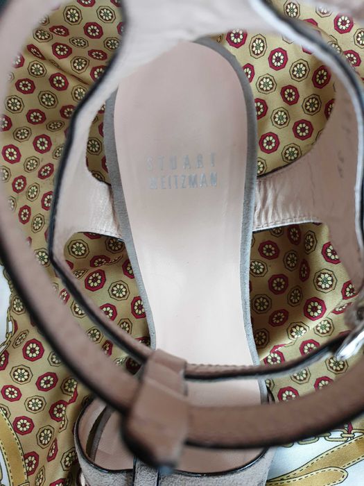 Sandale piele naturala intoarsa Stuart Weitzman Musette Il Passo