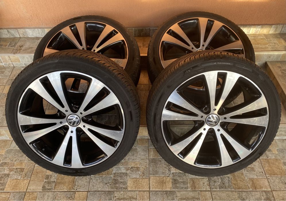 Jante R18 Originale VW Anvelope Hankook M+S 235/40 Dot 2023