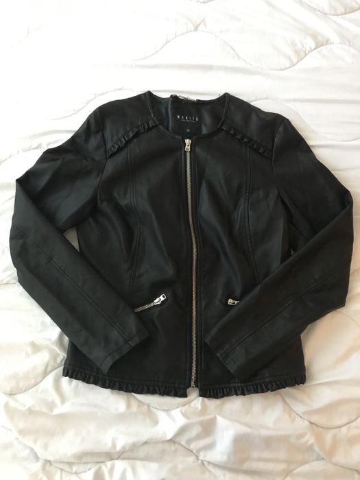 Дамско кожено яке; Размер: S/36 Mohito