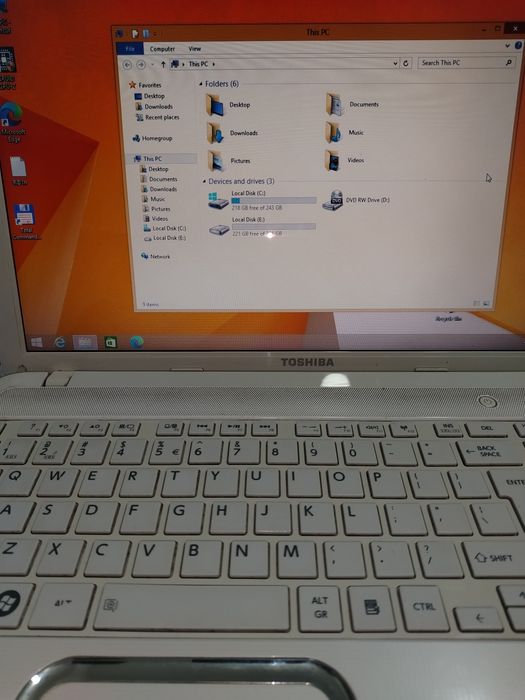 Laptop Toshiba Satelite L50 Intel Pentium