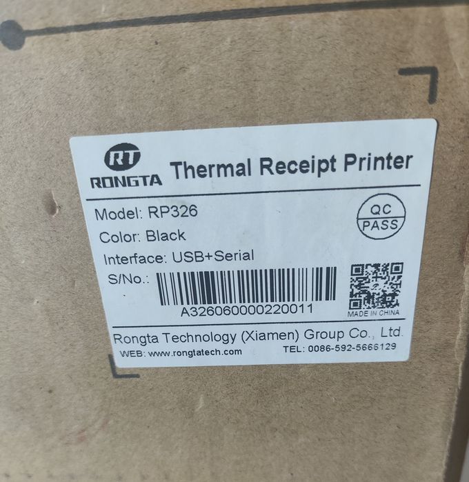 Термопринтер чеков Rongta RP326