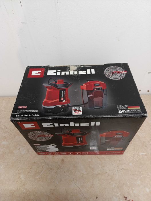 Акумулаторна помпа за мръсна вода Einhell Expert Power 18/25 Li-Solo