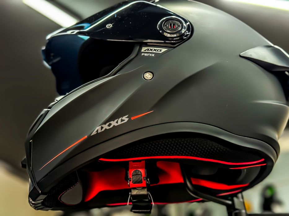 Casca Moto Axxis Fenix Negru Mat