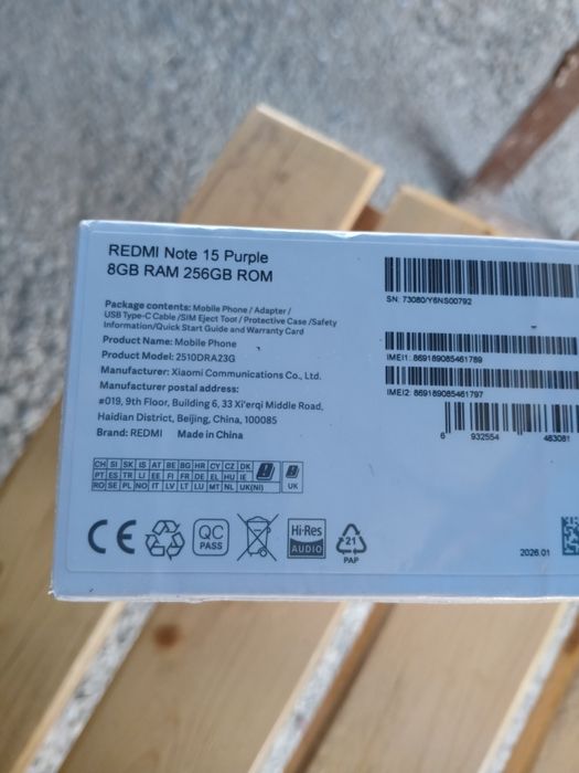 Xiaomi Redmi Note 15