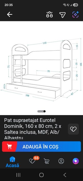 Vand pat etajat aproape  nou