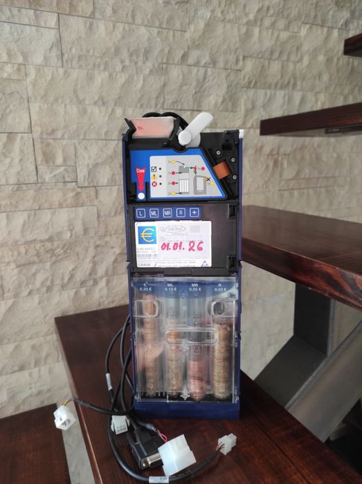 Еврови монетници за вендинг автомати