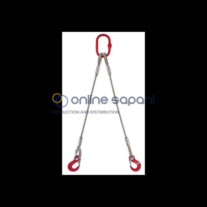 Стоманени сапани с халка и куки 1–4 клона за повдигане, сертифицирани