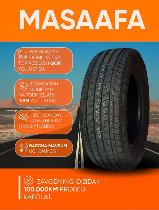 Masaafa avto shina 13r 14r 15r 19r
