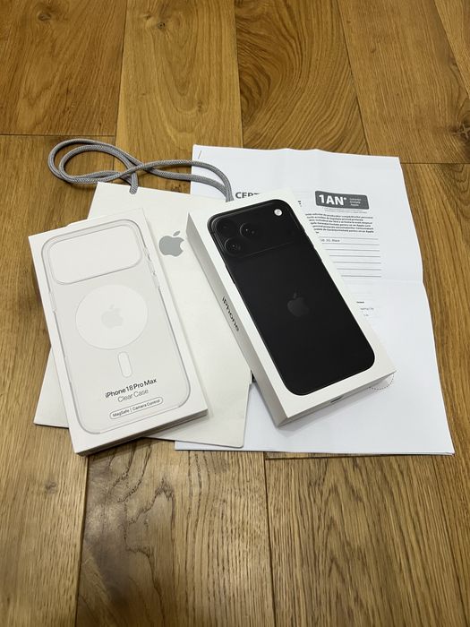 Iphone 18 pro max 512gb black sigilat