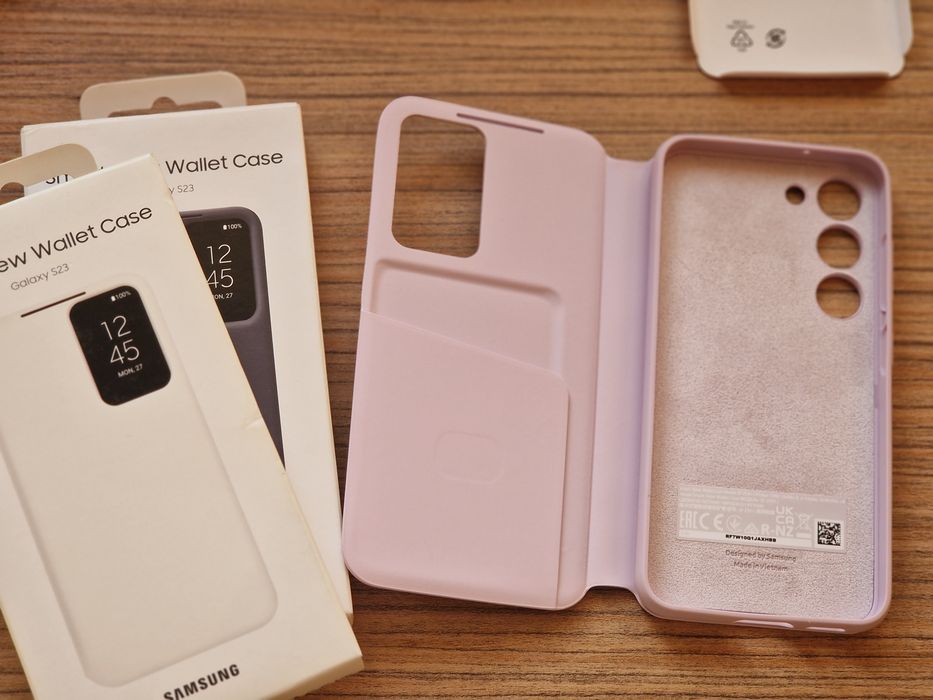 Husa Smart S-View Originala Samsung Galaxy S23 noua