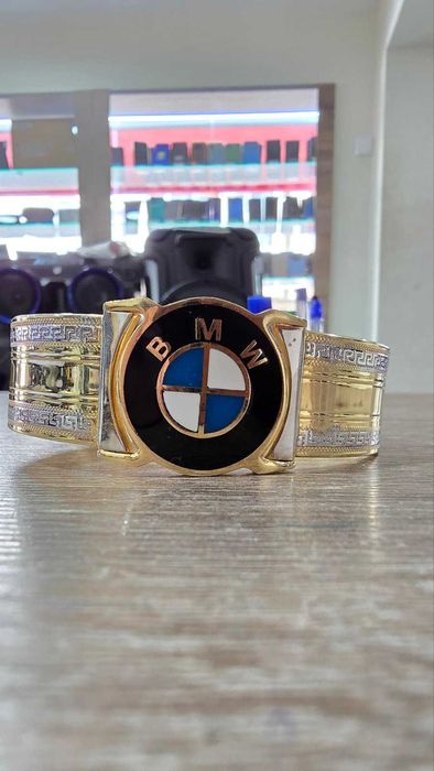 Златна мъжка гривна BMW 14 карата , 27.2гр