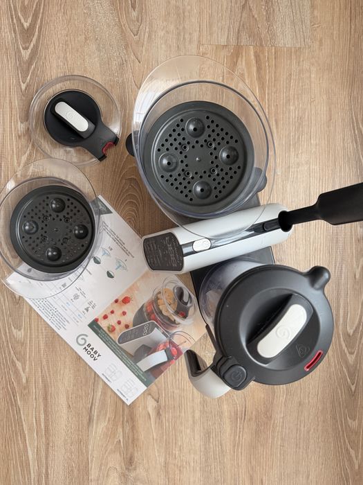 Уред за готвене на пара и приготвяне на пюрета Babymoov Nutribaby +