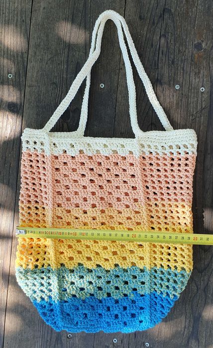 Плетена чанта на една кука