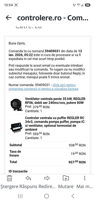 Automatizare centrala