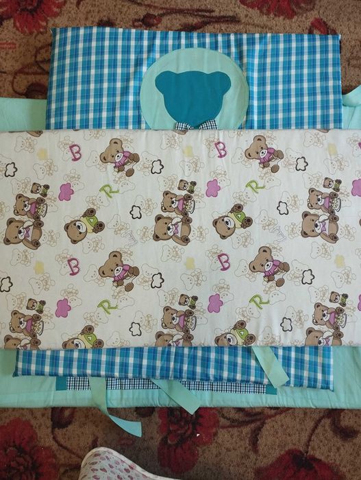 Бортики на кровать, матрас