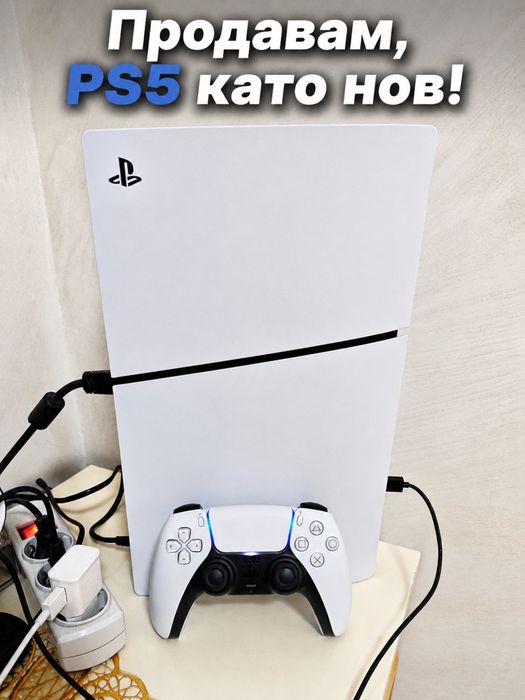 PS5 1TB  като нов !