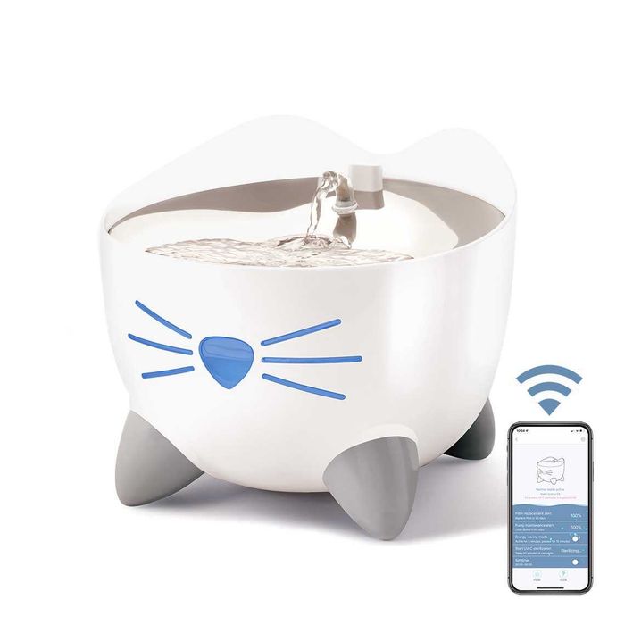 Fântână inteligentă pisici Catit Pixi2L silențioasă apă proaspătă