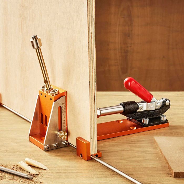Set profesional pentru imbinari ascunse Pocket Hole jig