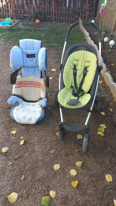 Ofertă!!! cărucior + scaun auto copii