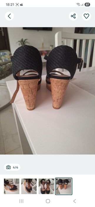 Sandale damă,H&M, noi,cu eticheta, nr 38