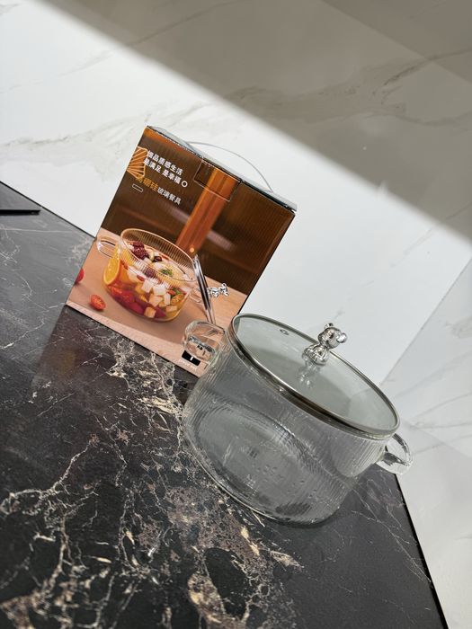 кастрюля огнеупорная 1л (9шт осталось)