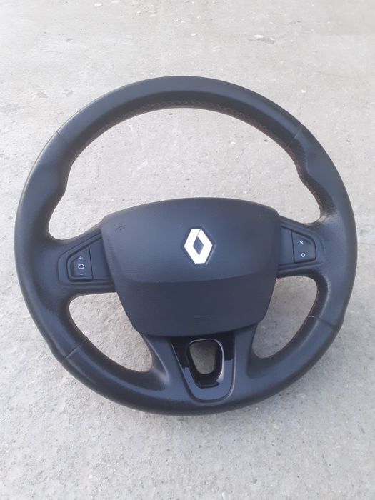 Volan Piele Cu Comenzi Airbag Complet Renault Megane 3 GT-LINE Scenic