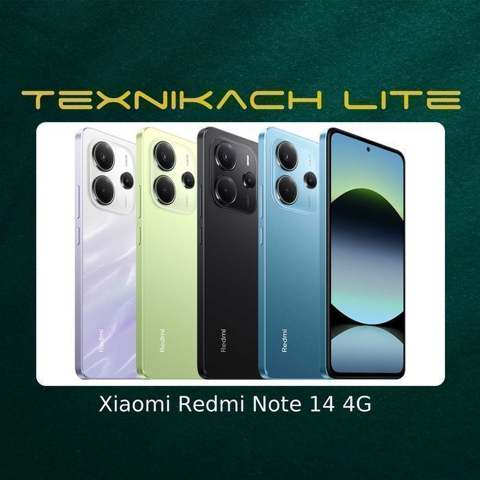 Новый! Xiaomi Redmi Note 14 • Доставка Бесплатно