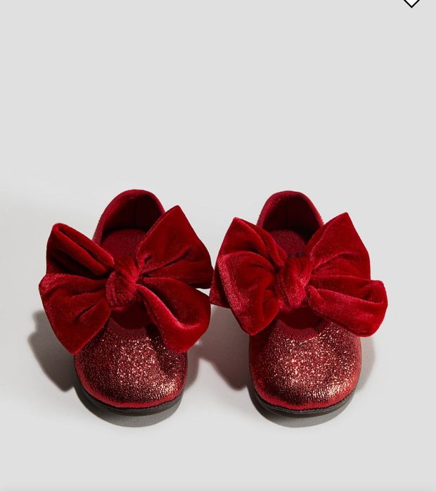 Tinuta sesiune foto Craciun rochita + balerini rosii