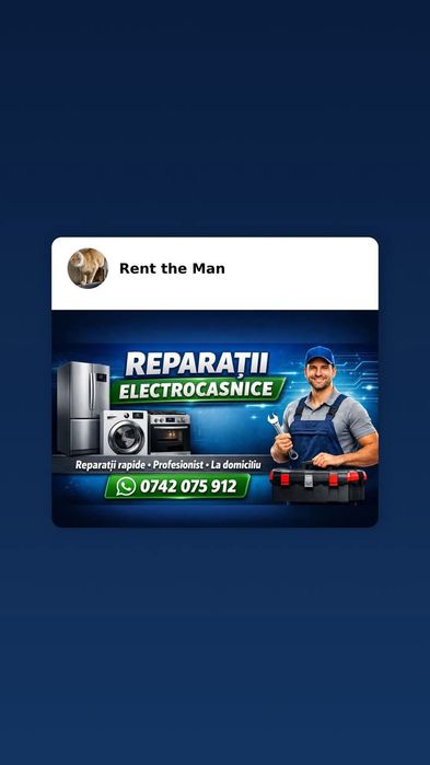 Reparatii electrodomestice