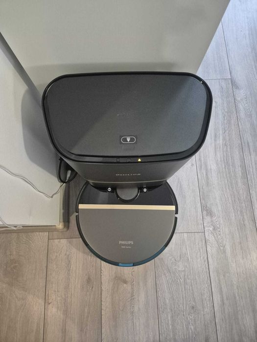 Vand robot de aspirare cu mop Philips Aqua XU7100/01 + kituri de inloc
