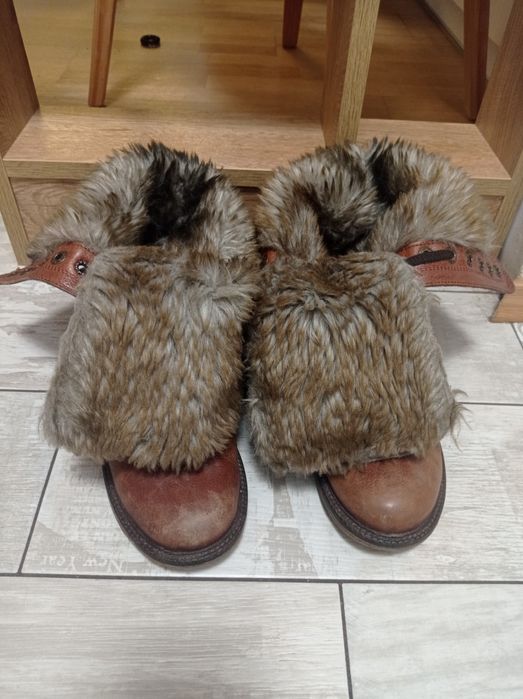 Ботуши от естествена кожа