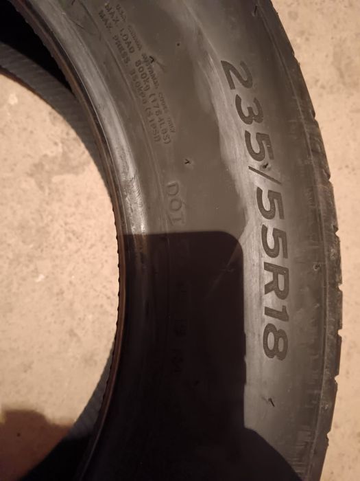 Set 4 anvelope vara 235/55/18 Hankook dot 2025
