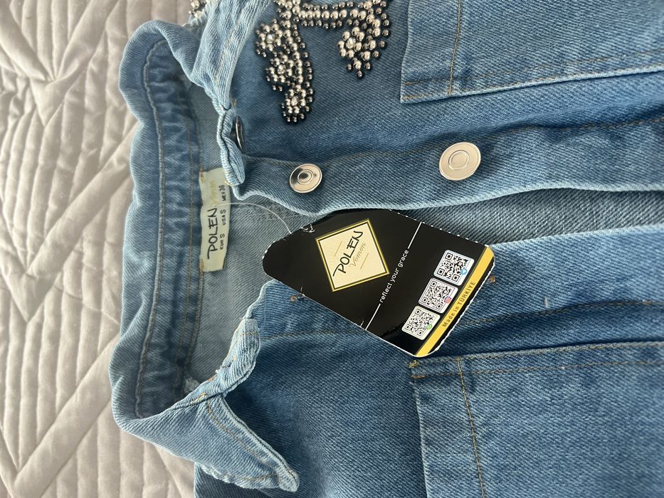 Стильное джинсовое платье