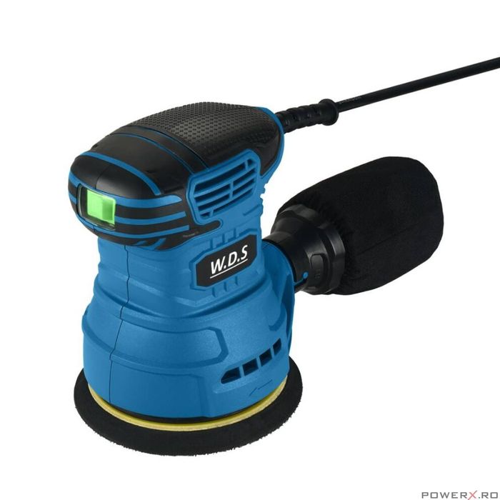 Slefuitor electric, excentric, cu sac si sitem aspirare, 125MM, 1300W,