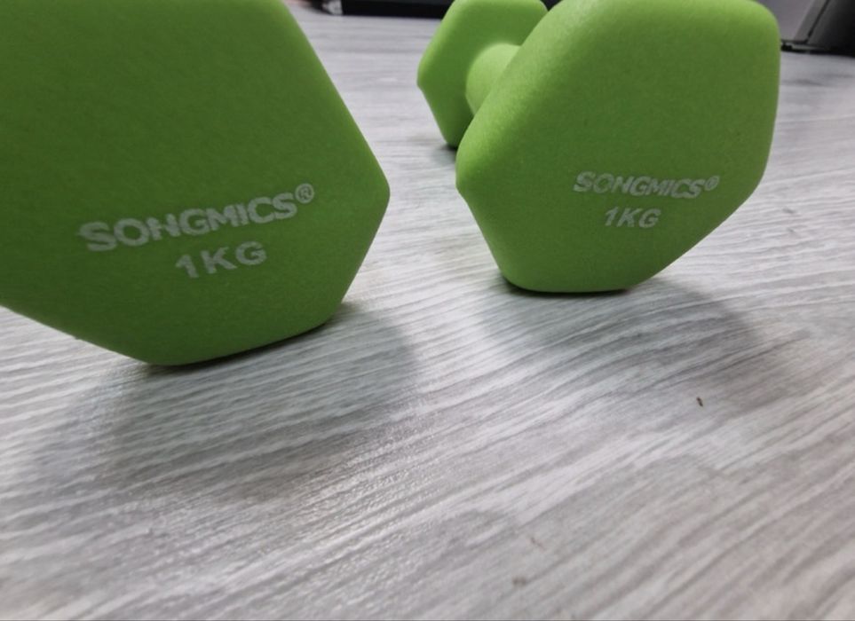 Gantere 1 kg, set gantere 1 kg