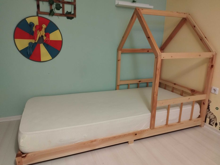 Детско легло къщичка