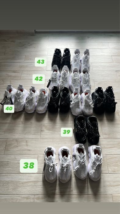 Adidasi Versace Chain Reaction Noi Marime 38 39 40 42 43 Alb Negru