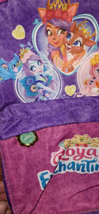 Новый рюкзак  и плед Enchantimals