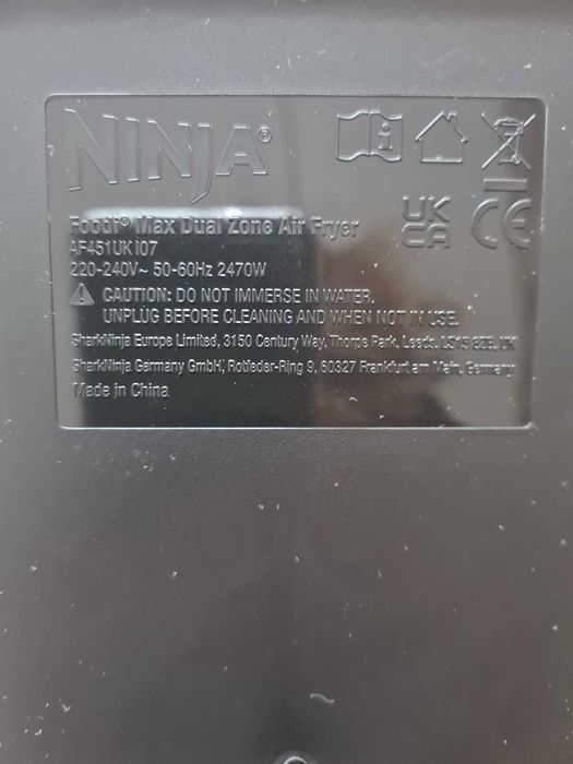 Ninja Foodi MAX Dual Zone Air Fryer [AF451UK] / [AF400EU], 9.5L