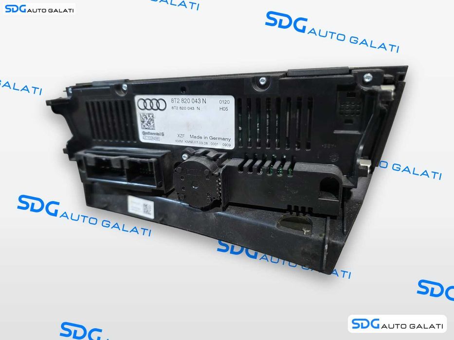 Panou Comanda AC Clima Climatronic Volan Dreapta Audi A4 B8 B8.5 2008 - 2015 Cod 8T2820043N [K4660]