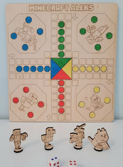 Игра " Не се сърди човече ". Интересен персонализран подарък за дете.