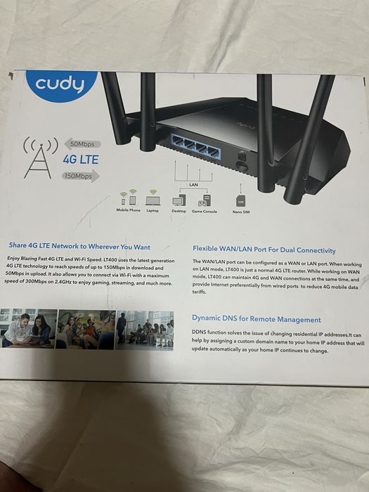 Router Cudy N300 4G
