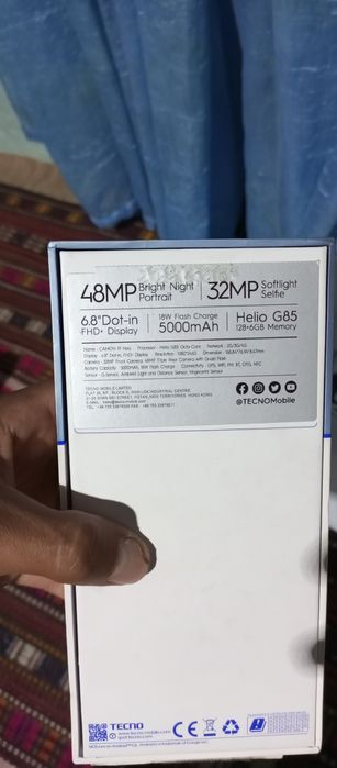 Tecno Camon 19 Neo kafolati bn