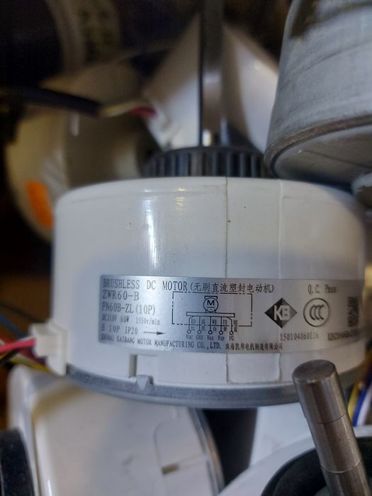 DC inverter мотори за вътрешни тела на Климатик