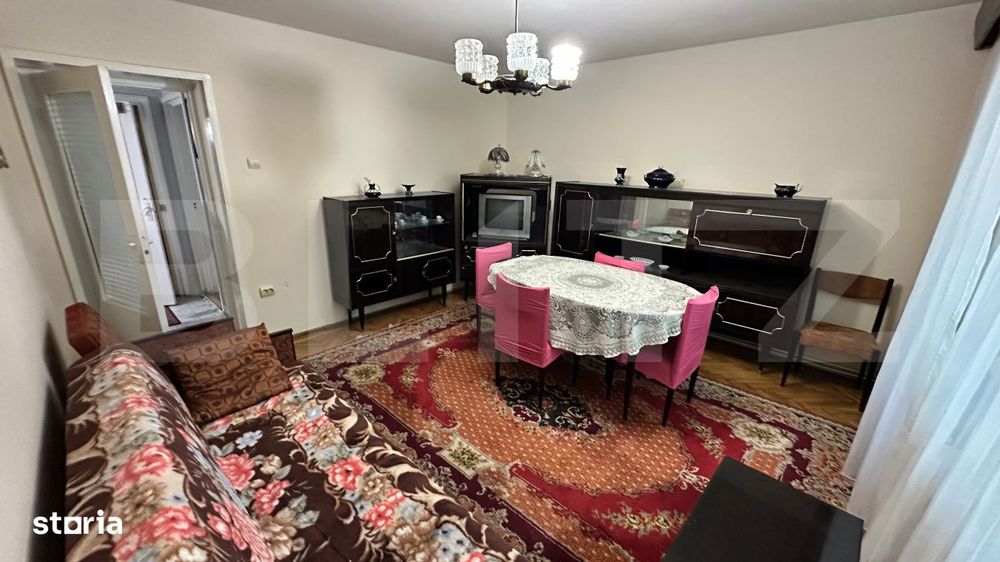 Apartament 3 camere, 72 mp, decomandat, etaj 1, zona Progresul