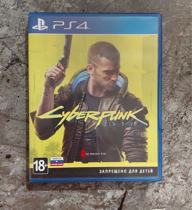 Диск Cyberpunk для PS4/PS5