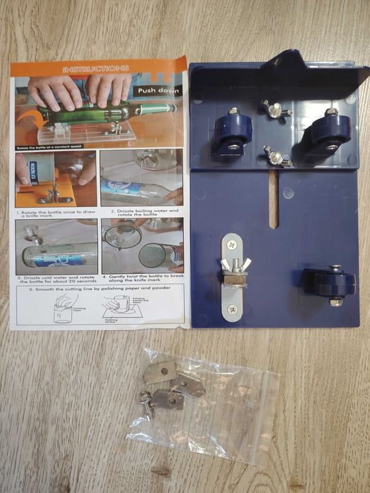 Комплект за рязане на стъклени бутилки